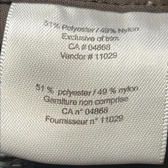 MEC Brown A-Line Mini Skirt with Side slits  for Casual Wear.  Size 6 - Picture 6 of 9